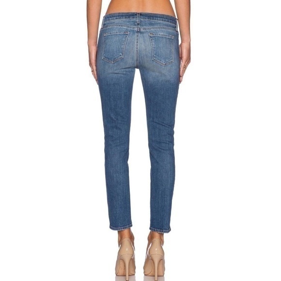 J Brand 9057 Cropped‎ Ellis Straight Jeans Rival - Picture 3 of 11